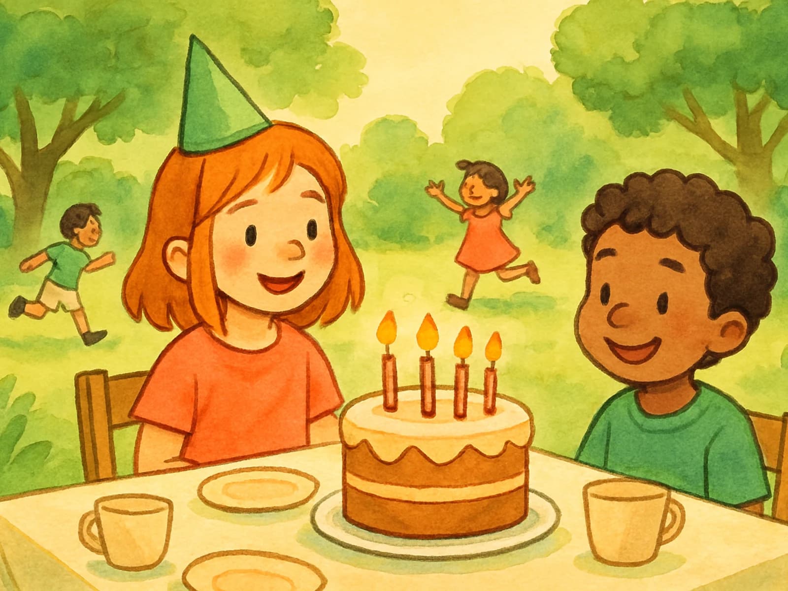 Ein guter Kindergeburtstag braucht keinen großen Aufwand