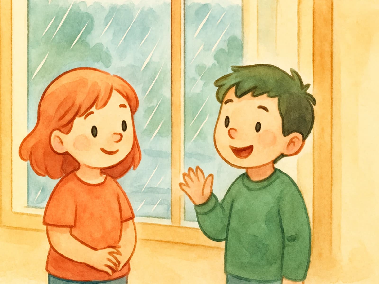 Bei Regen